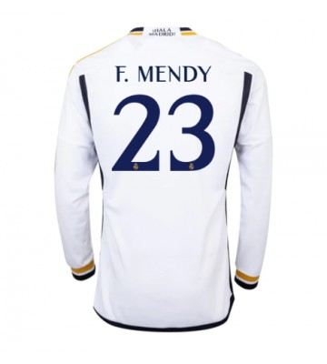 Real Madrid Ferland Mendy #23 Koszulka Podstawowych 2023-24 Długi Rękaw